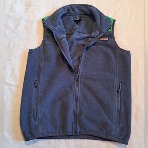 Vineyard Vines boys Large 16-18 light blue fleece vest, well loved, GUC